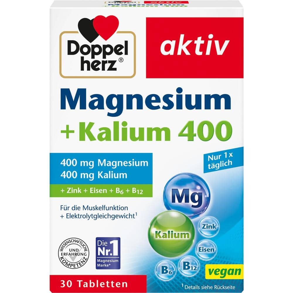 Doppelherz aktiv Magnesium + Kalium 400 30 St Tabletten