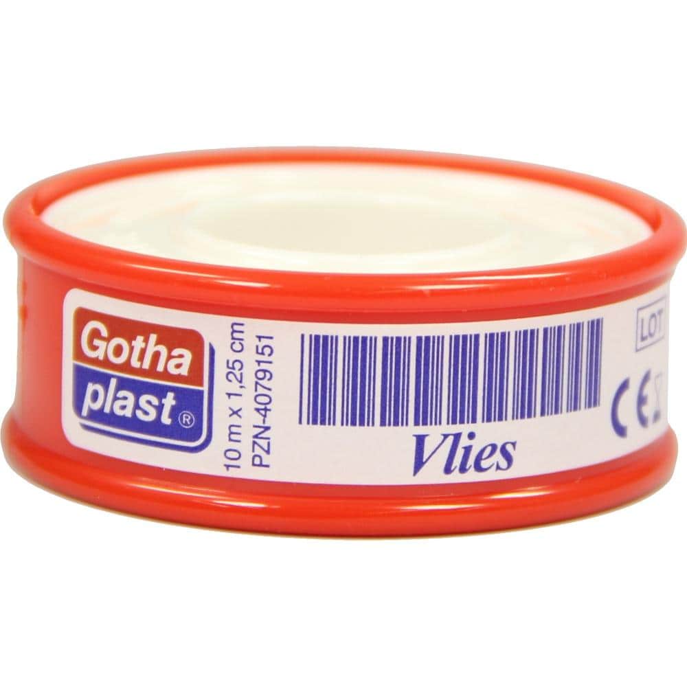 GOTHAPLAST Heftpfl.Vlies 1,25 cmx10 m 1 St Pflaster