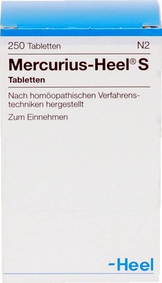 MERCURIUS HEEL S Tabletten 250 St Tabletten