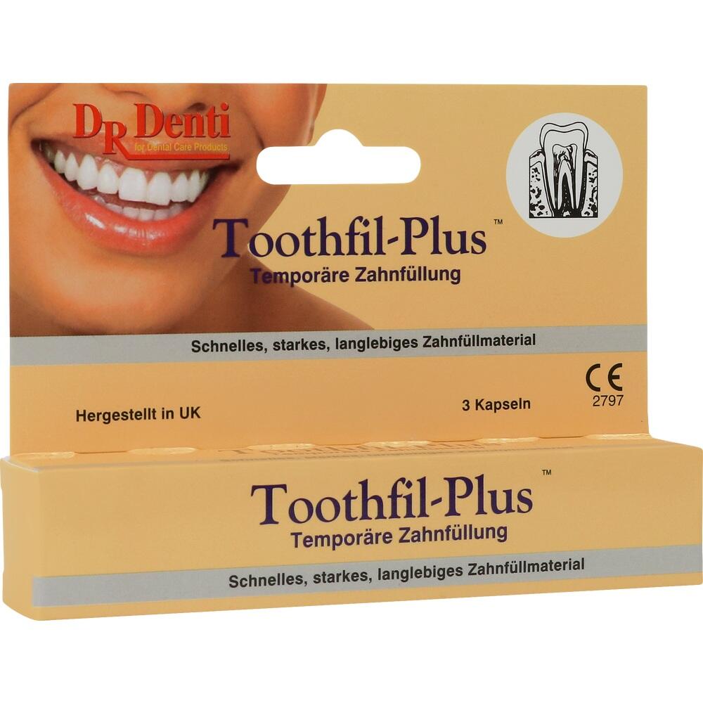 Toothfil - Plus Temporäre Zahnfüllung 3 St Kapseln