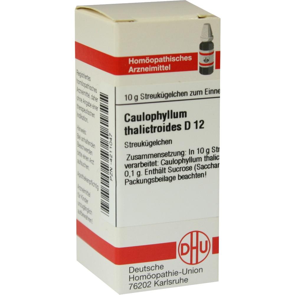 CAULOPHYLLUM THALICTROIDES D 12 Globuli 10 g Globuli