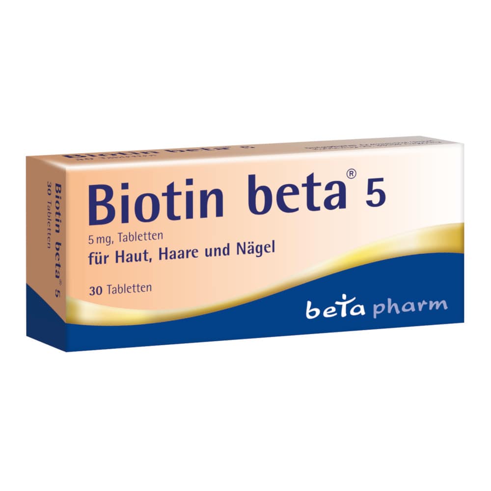 Biotin Beta 5  30 St Tabletten