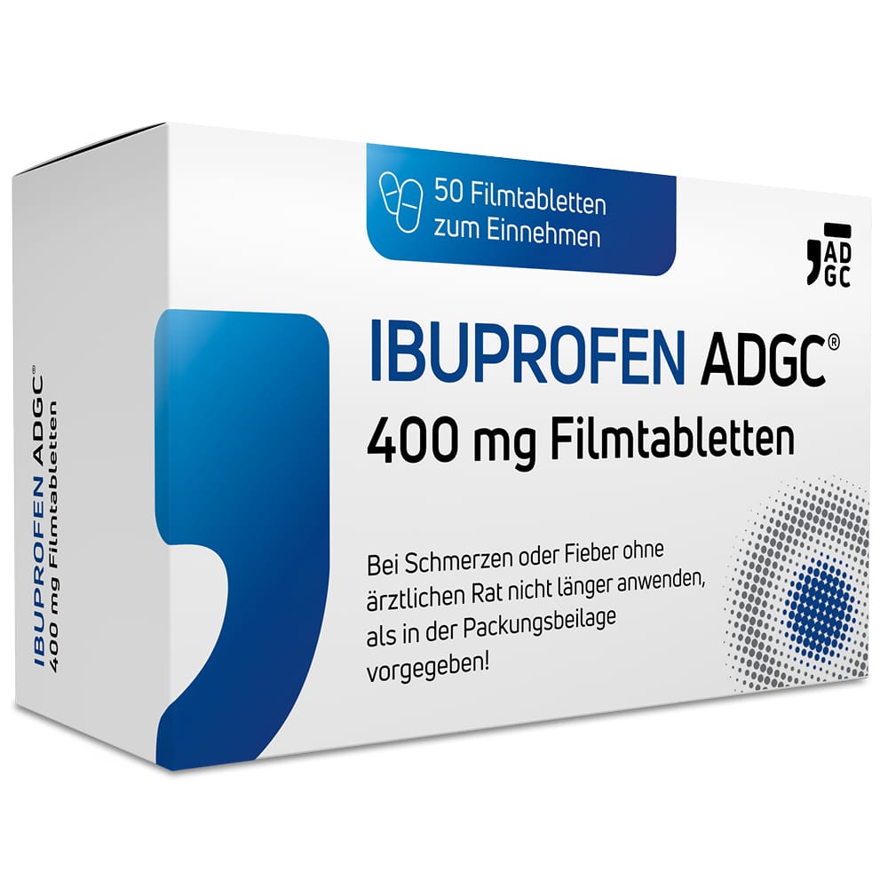 IBUPROFEN ADGC 400 mg  50 St Filmtabletten