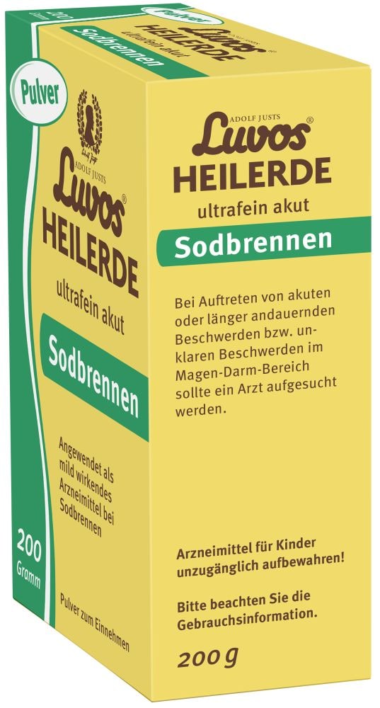 Luvos HEILERDE ultrafein akut 200 g Pulver