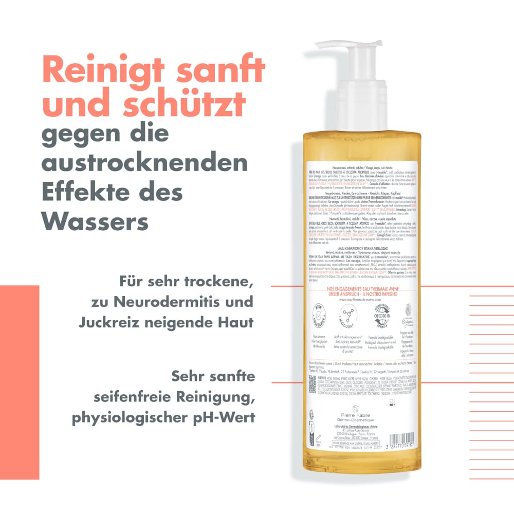 Avène XERACALM A.D RÜCKFETTENDES REINIGUNGSÖL 750 ml Öl