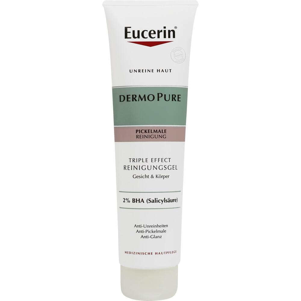 Eucerin DermoPure Triple Effect Reinigungsgel + 3 € sparen* 150 ml Gel