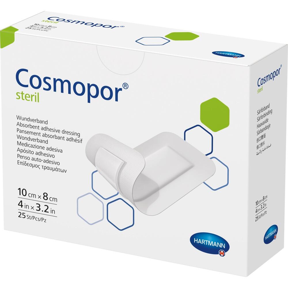 COSMOPOR steril 8x10 cm 25 St Pflaster