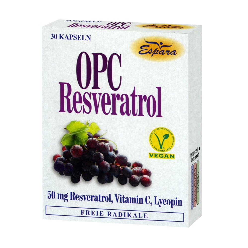 Espara OPC Resveratrol 30 St Kapseln