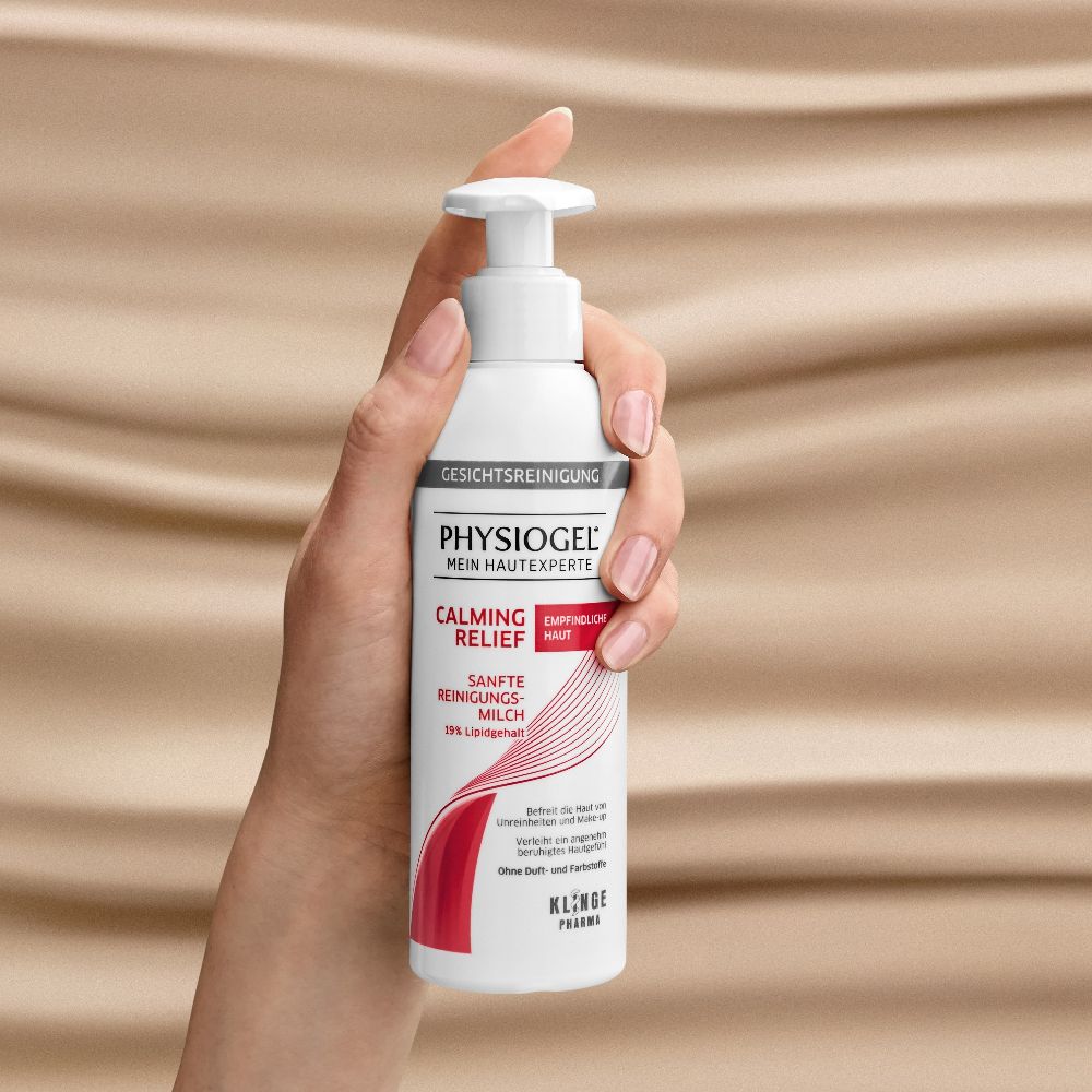 PHYSIOGEL Calming Relief Sanfte Reinigungsmilch empfindliche Haut  200 ml Milch