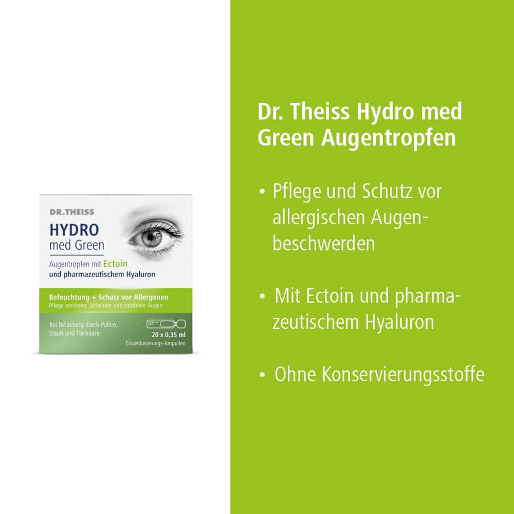 DR.THEISS HYDRO med Green 20X0.35 ml Augentropfen