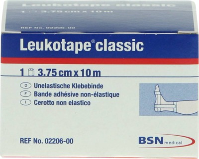 LEUKOTAPE Classic 3,75 cmx10 m weiß 1 St Verband