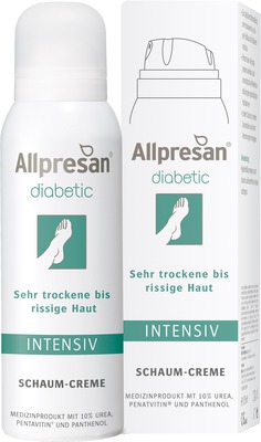 Allpresan diabetic Original Schaum-Creme INTENSIV 125 ml Schaum