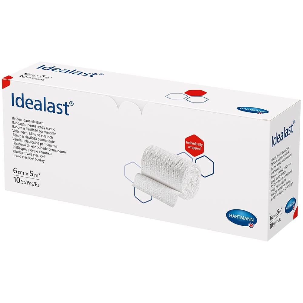 IDEALAST Binde 6 cmx5 m weiß 1 St Binden