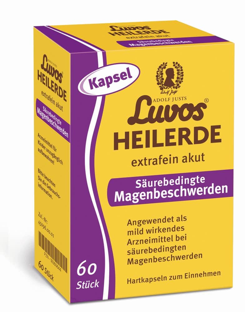 Luvos HEILERDE extrafein akut 60 St Kapseln