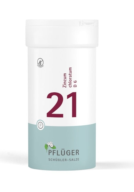 Schüßler-Salz Nr. 21 Zincum chloratum D6 400 St Tabletten