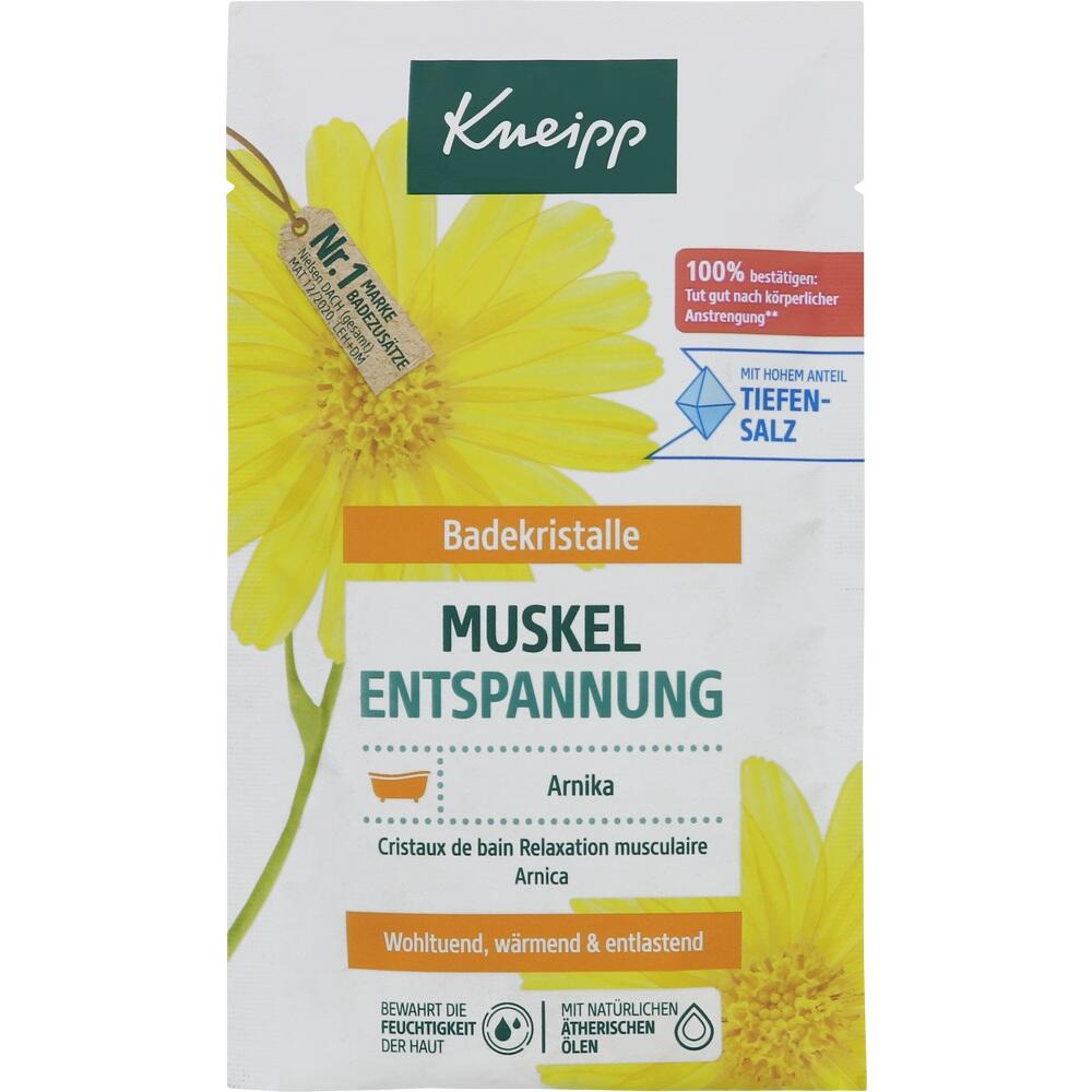 Kneipp Badekristalle MUSKEL ENTSPANNUNG Arnika 60 g Salz
