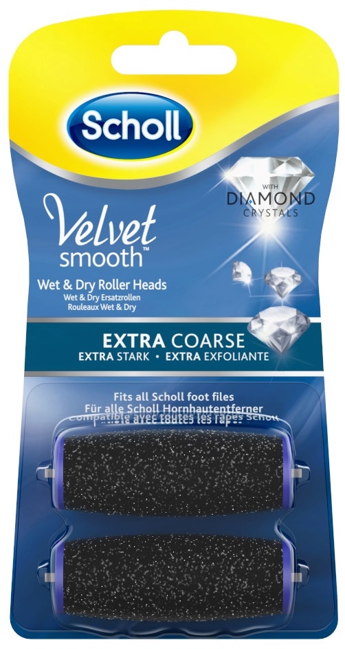 Scholl Velvet smooth Ersatzrolle EXTRA STARK 2 St