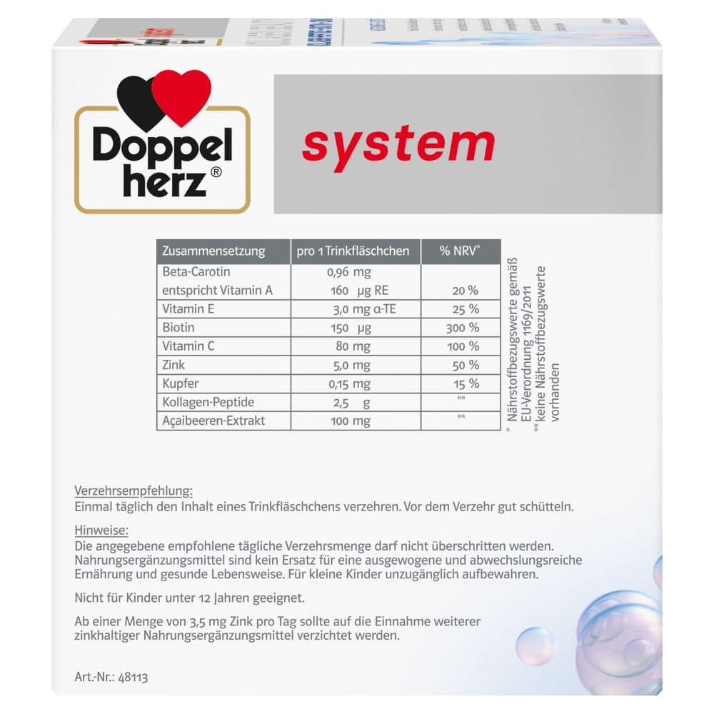 Doppelherz system KOLLAGEN BEAUTY  30 St Ampullen