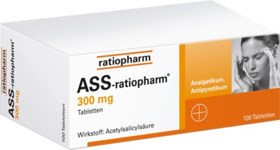ASS-ratiopharm 300mg 100 St Tabletten