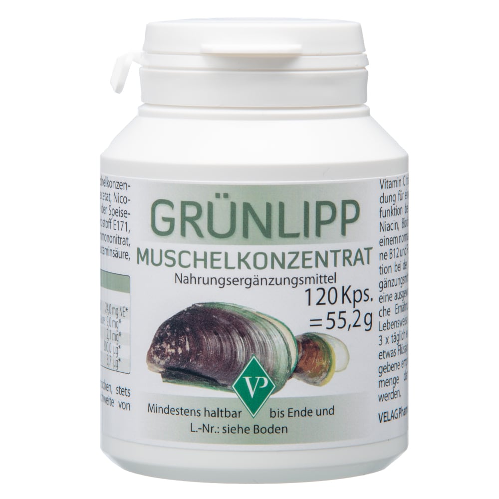 GRÜNLIPPMUSCHEL KONZENTRAT Kapseln 120 St Kapseln
