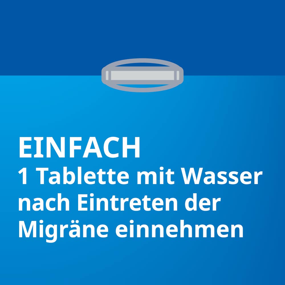 Naratriptan Migräne STADA 2,5 mg 2 St Filmtabletten