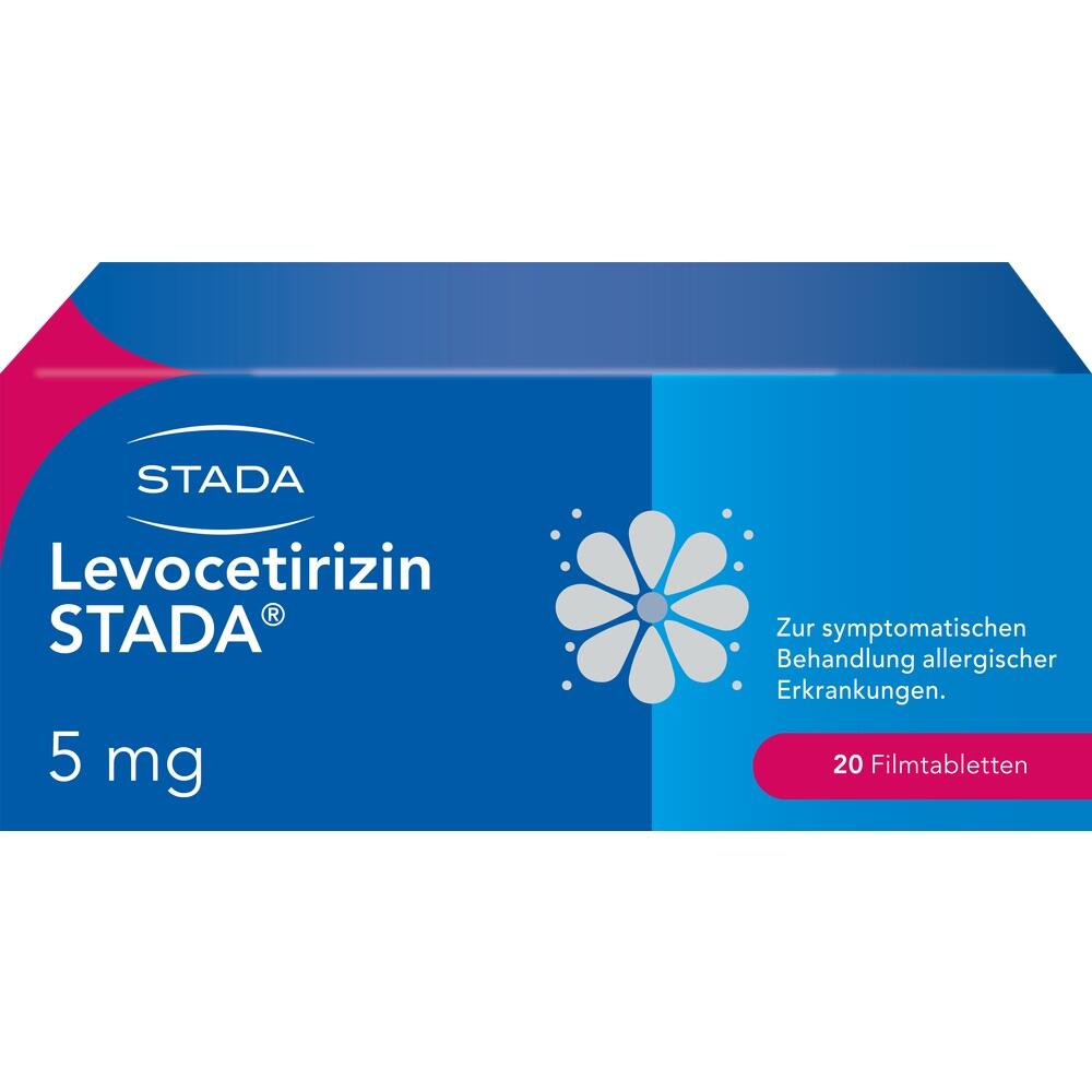 Levocetirizin STADA 5mg 20 St Filmtabletten