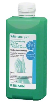 Thumbnail - SOFTA MAN pure Händedesinfektionsmittel 500 ml Lösung