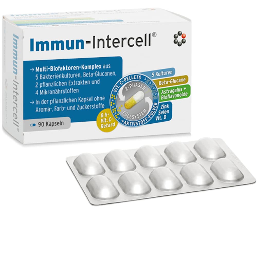 Immun-Intercell 90 St Hartkapseln mit veränderter Wirkstofffreisetzung