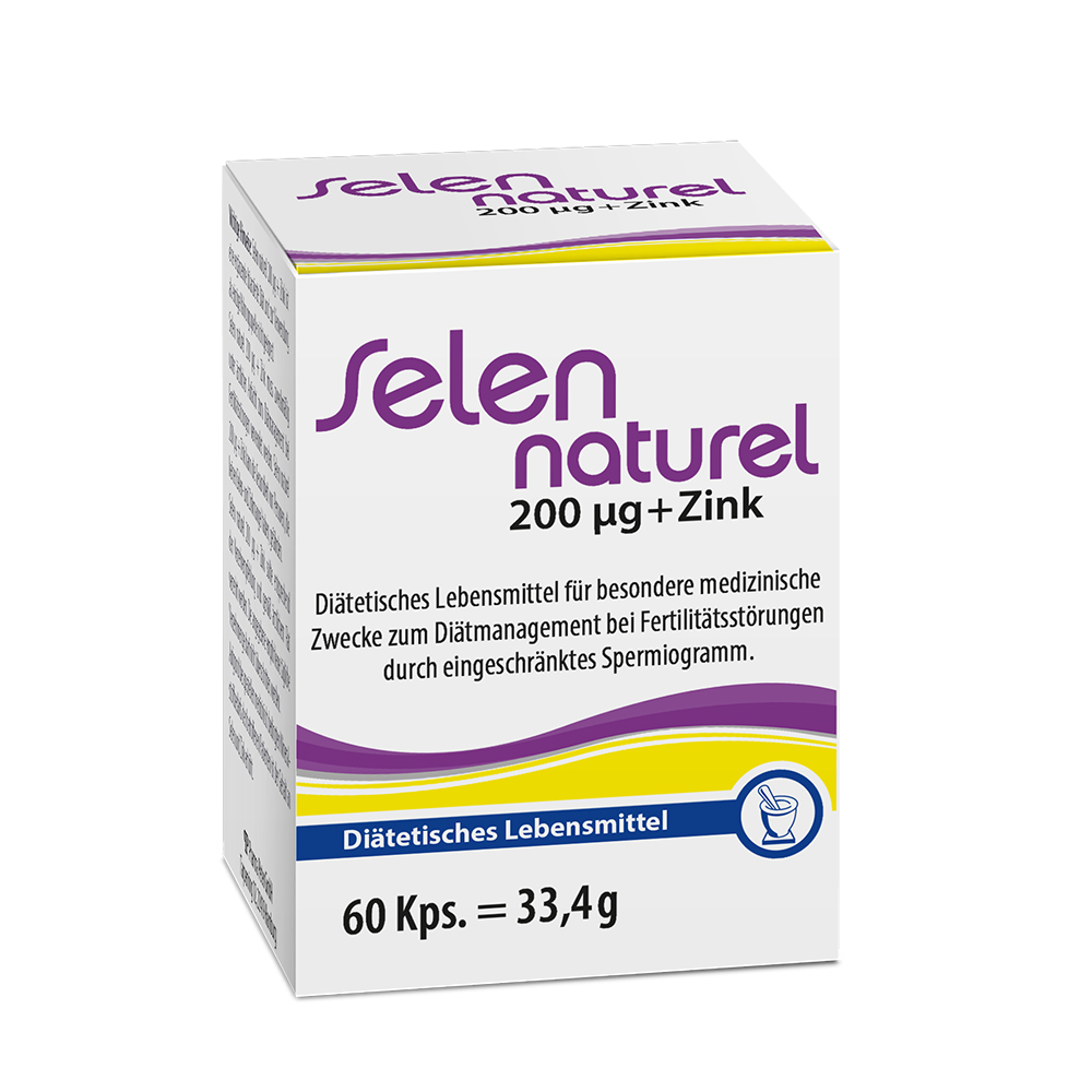 SELENNATUREL 200 µg+Zink Kapseln 60 St Kapseln