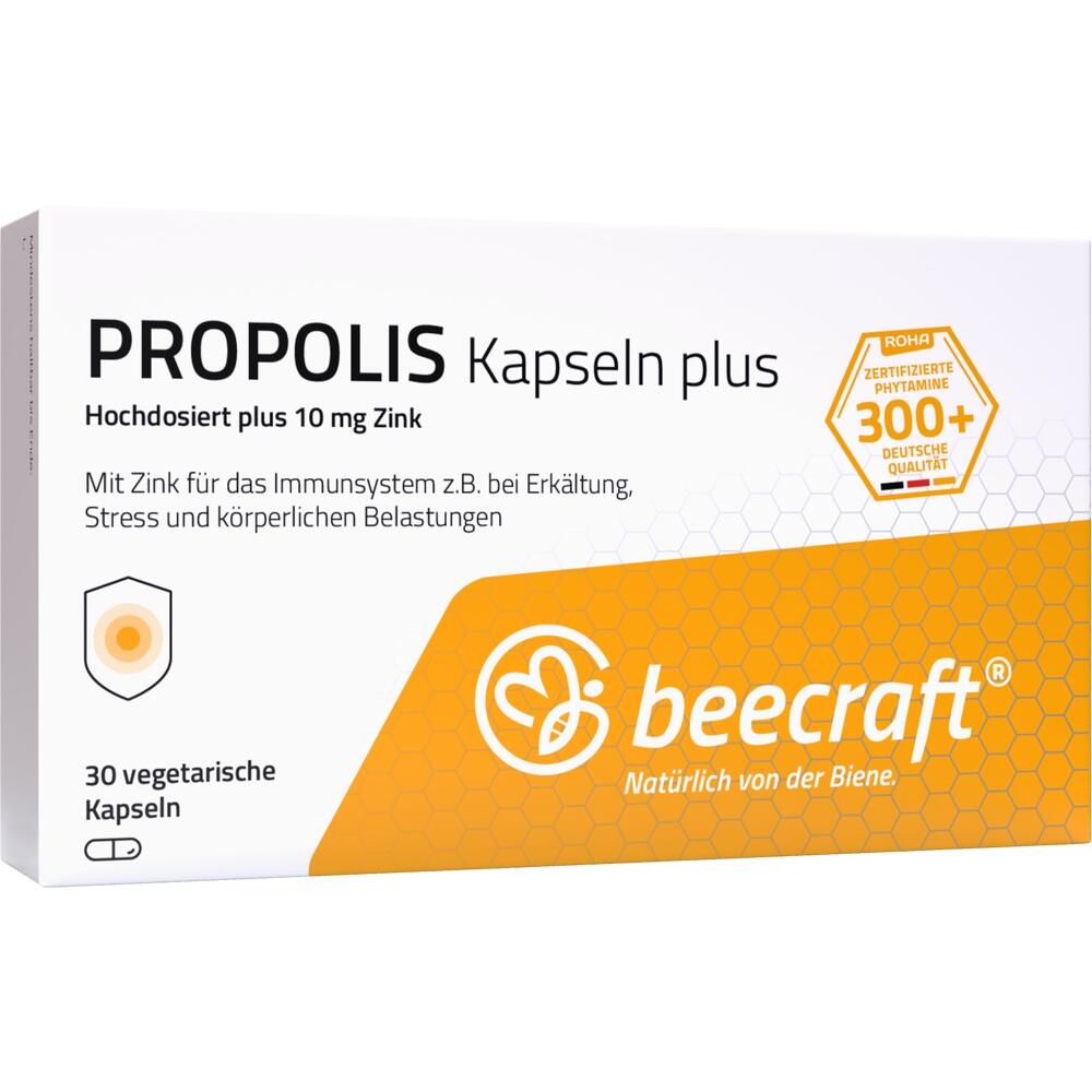 beecraft PROPOLIS Kapseln plus Zink 30 St Kapseln