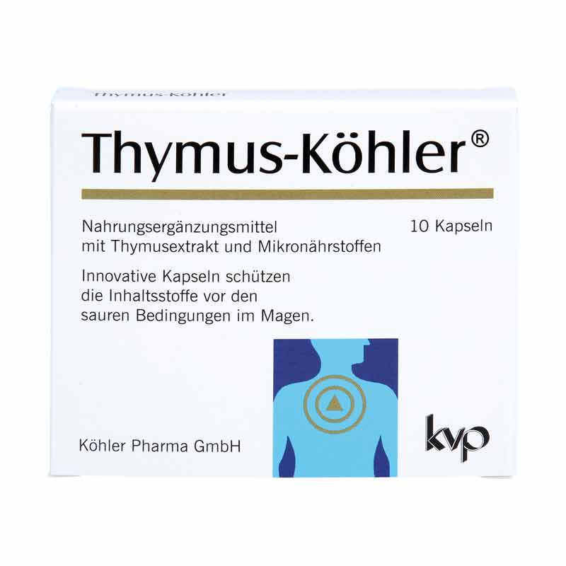 THYMUS KÖHLER Kapseln 10 St Kapseln
