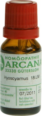 HYOSCYAMUS LM 18 Dilution 10 ml Dilution