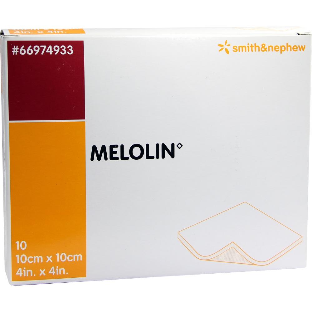 MELOLIN 10x10 cm Wundauflagen steril 10 St Verband
