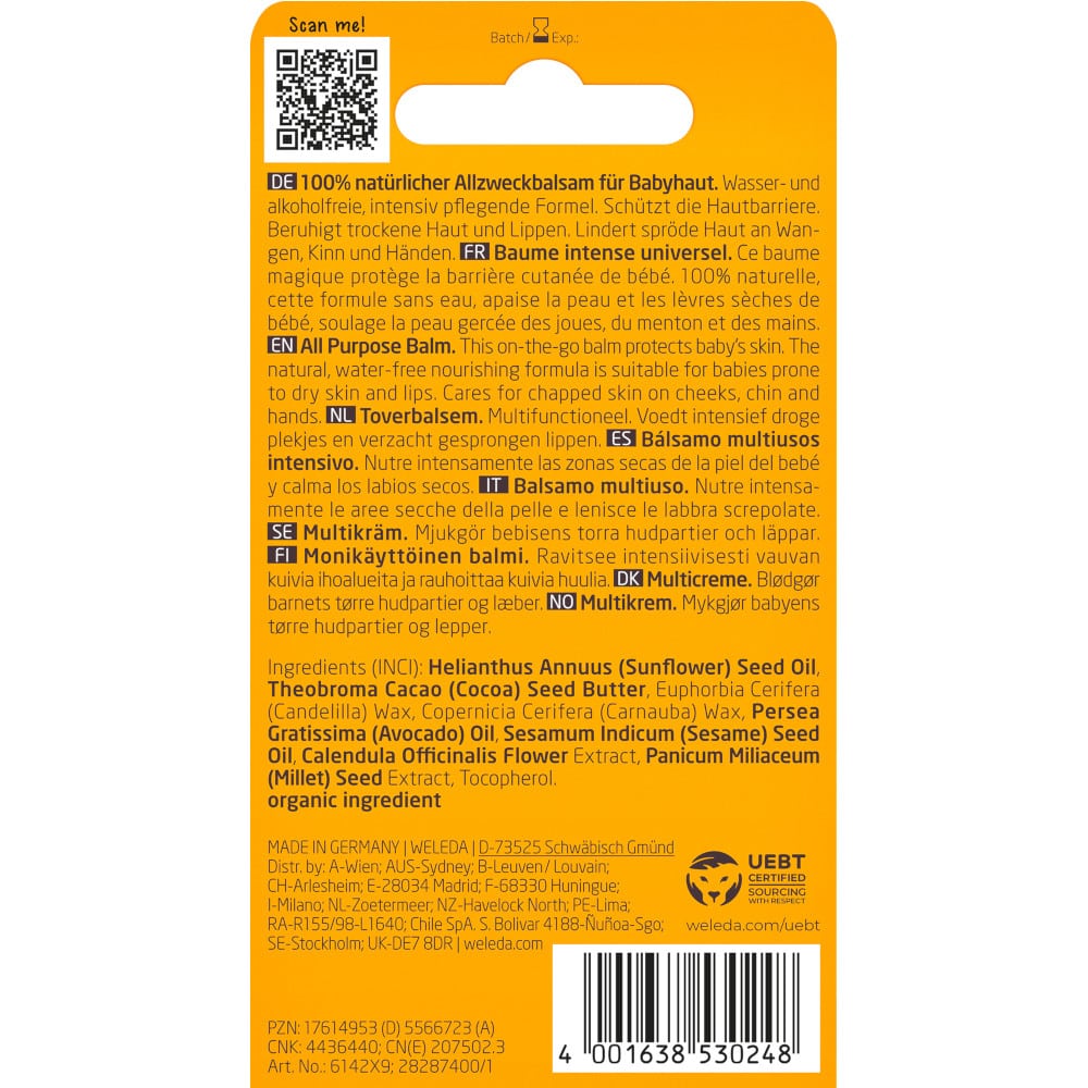 Weleda Baby Calendula Zauberbalsam 25 g Balsam