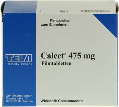CALCET 475 mg Filmtabletten 100 St Filmtabletten