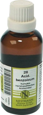 ACIDUM BENZOICUM KOMPLEX Nr.28 Dilution 50 ml Dilution
