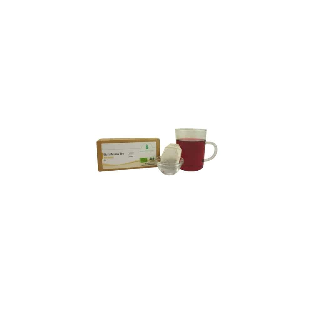 Bio-Hibiskus-Tee Kräutertee Filterbeutel 25 St Filterbeutel