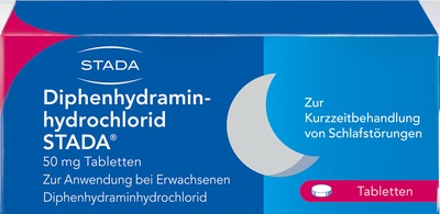 Diphenhydraminhydrochlorid STADA 20 St Tabletten