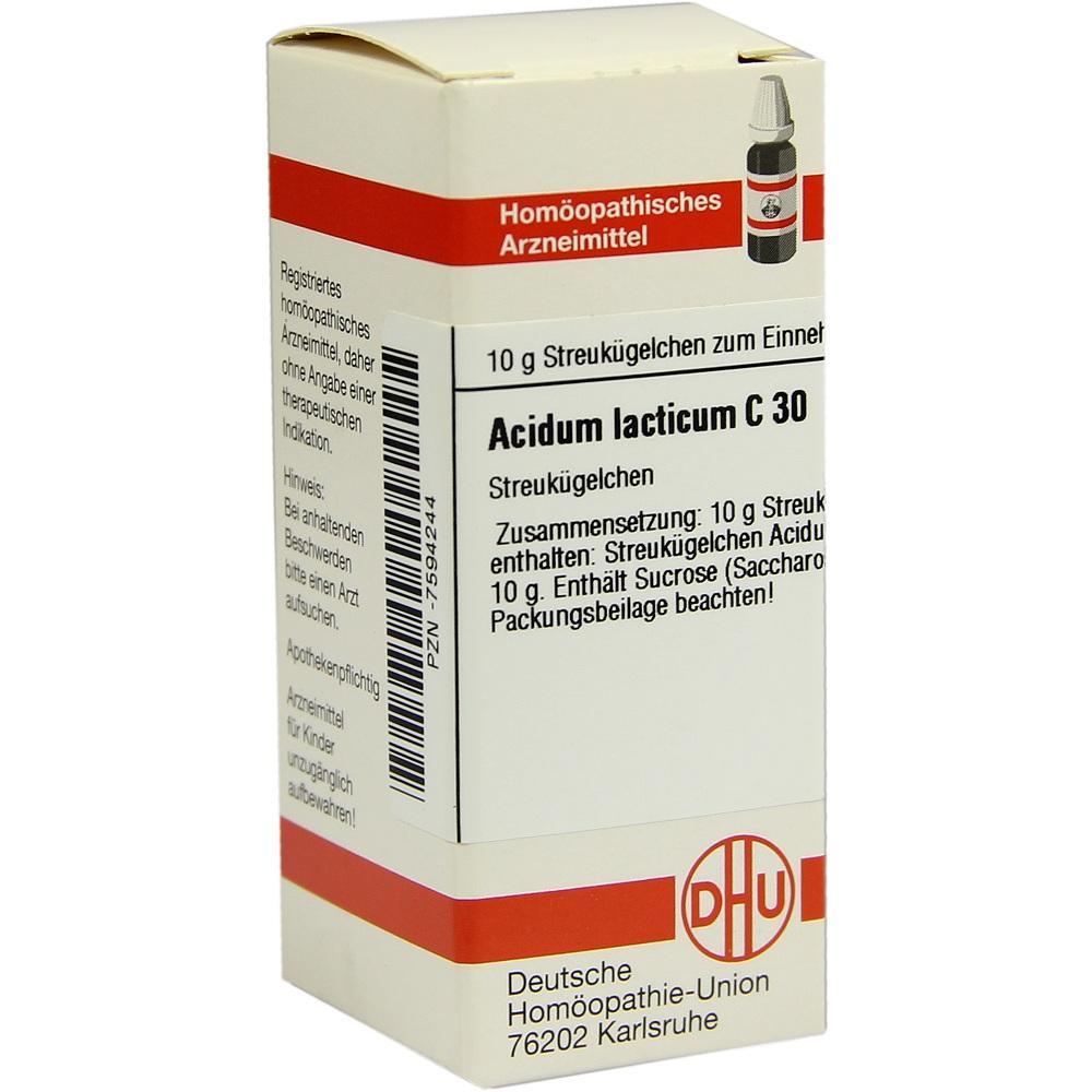 ACIDUM LACTICUM C 30 Globuli 10 g Globuli