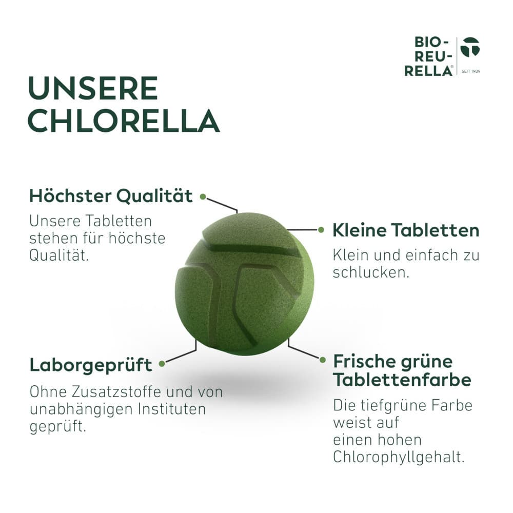 BETA REU-RELLA BIO SÜSSWASSERALGEN 2000 St Tabletten