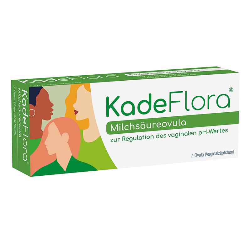 KadeFlora Milchsäureovula 7 St Vaginalsuppositorien