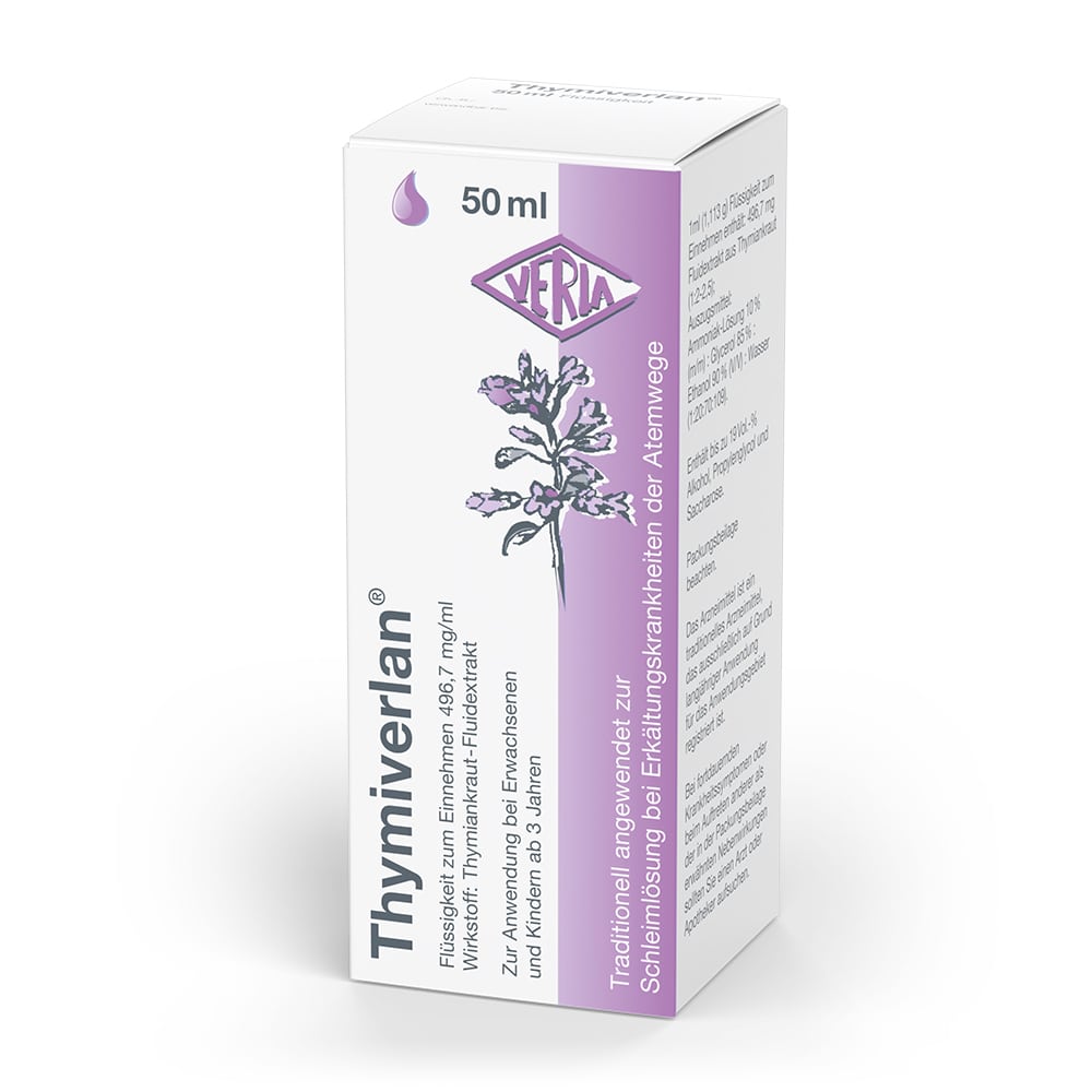 Thymiverlan Flüssigkeit Zum Einnehmen 50 ml Flüssigkeit zum Einnehmen