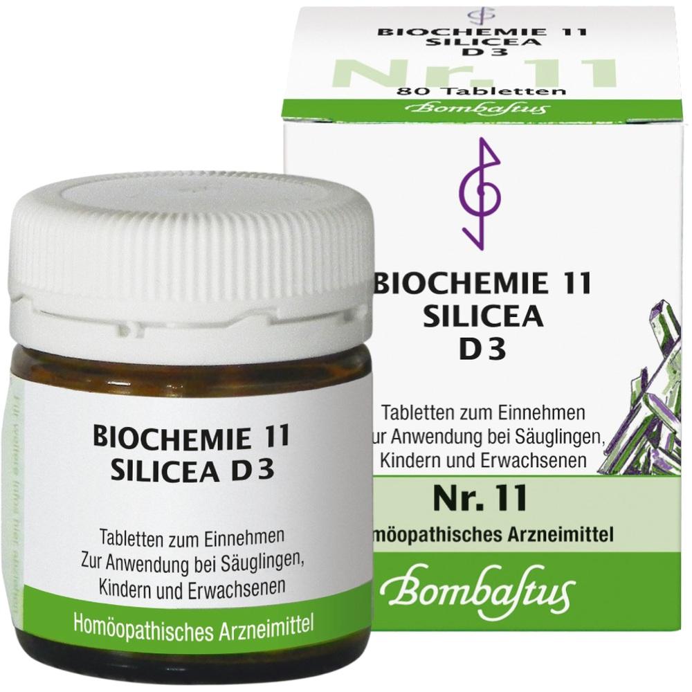 BIOCHEMIE 11 Silicea D 3 Tabletten 80 St Tabletten