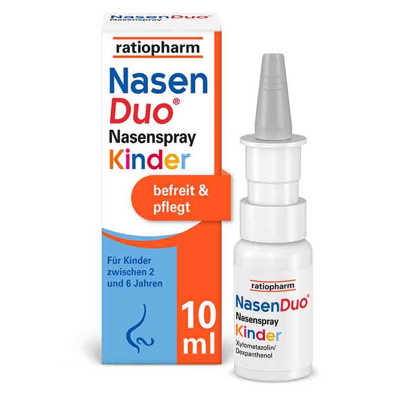 NasenDuo Nasenspray Kinder 10 ml Nasenspray