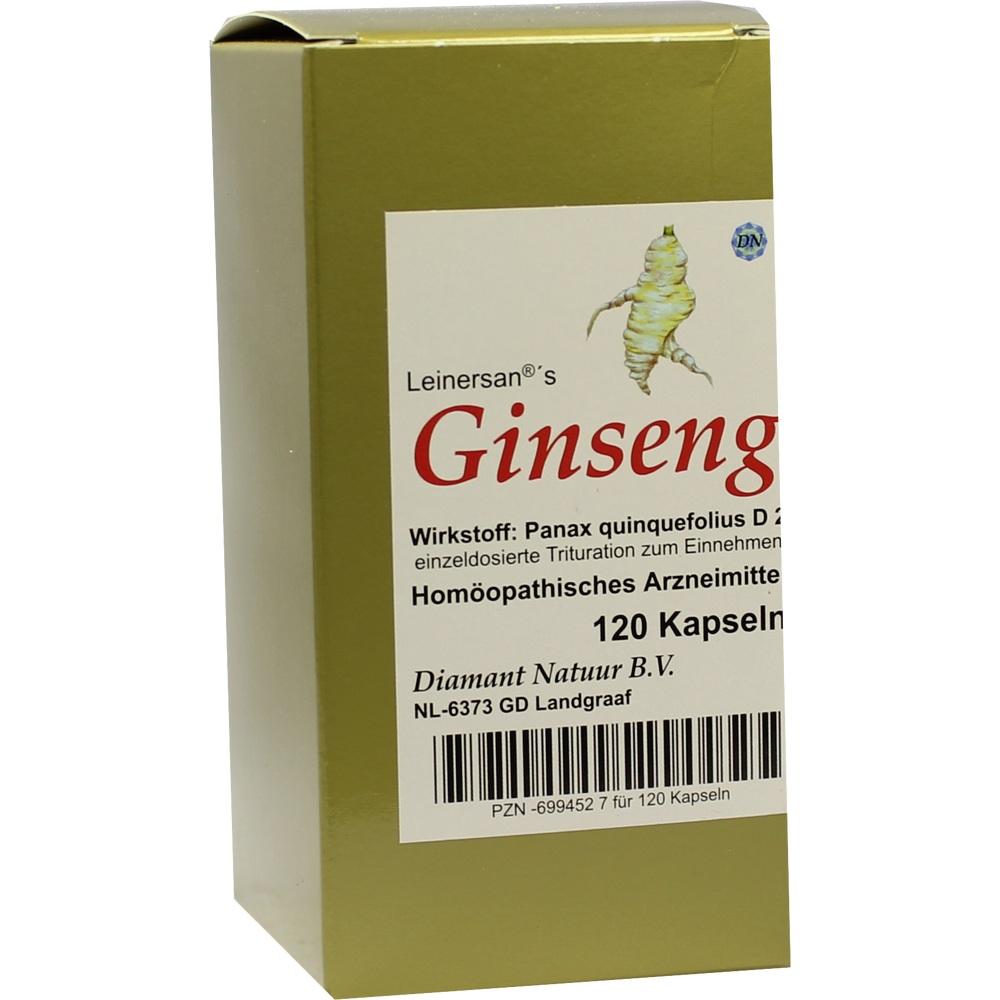 GINSENG KAPSELN 120 St Kapseln