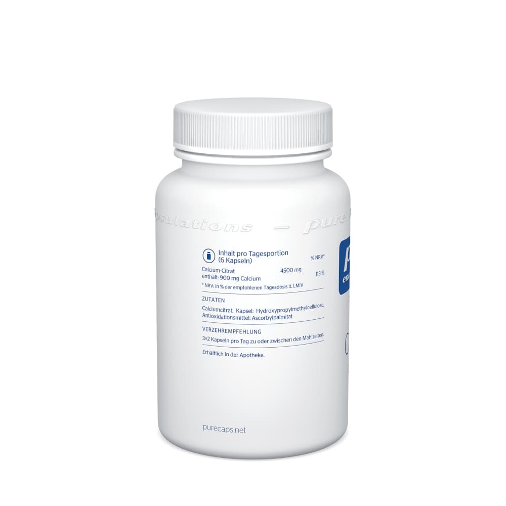 pure encapsulations Calcium Calciumcitrat 90 St Kapseln