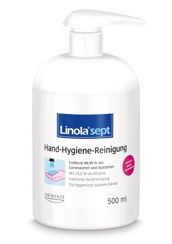 Linola sept Hand-Hygiene-Reinigung 500 ml Gel
