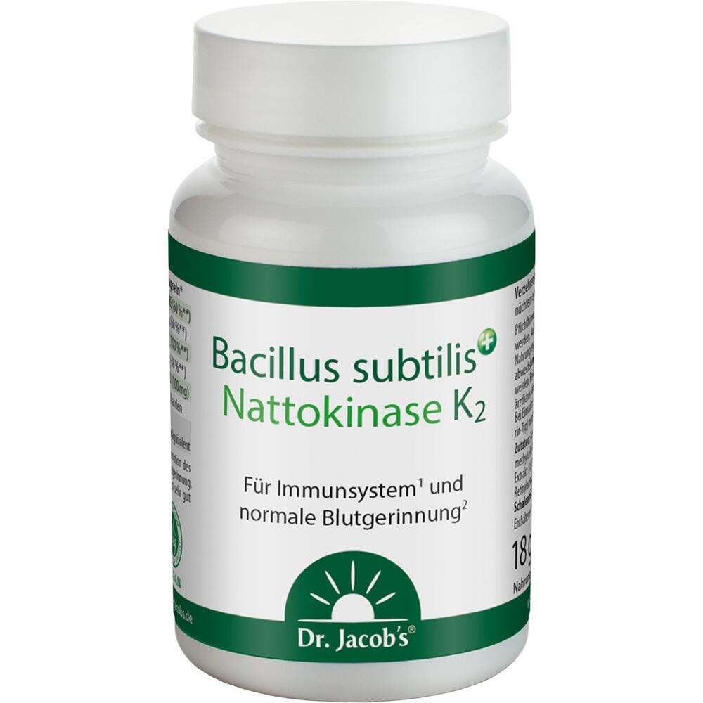 Bacillus subtilis plus Nattokinase-Enzym Vitamin K2 vegan