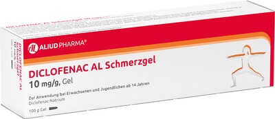 Diclofenac AL Schmerzgel 10 mg / g für akute Muskelschmerzen bei Erwachsenen