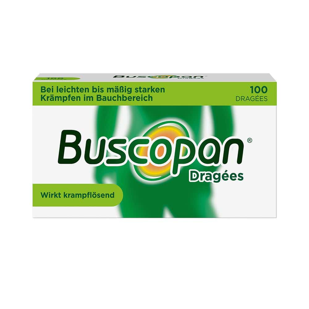 Buscopan Dragees 10mg 100 St Überzogene Tabletten